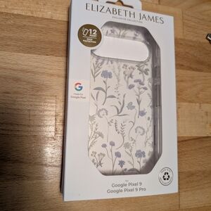 Pixel 9 Pro Case Clear with Lavender Accents